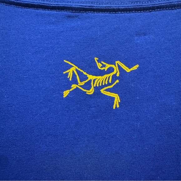 Arc’teryx Blue Vneck Cotton Short Sleeve T Shirt Size XL - Picture 8 of 10